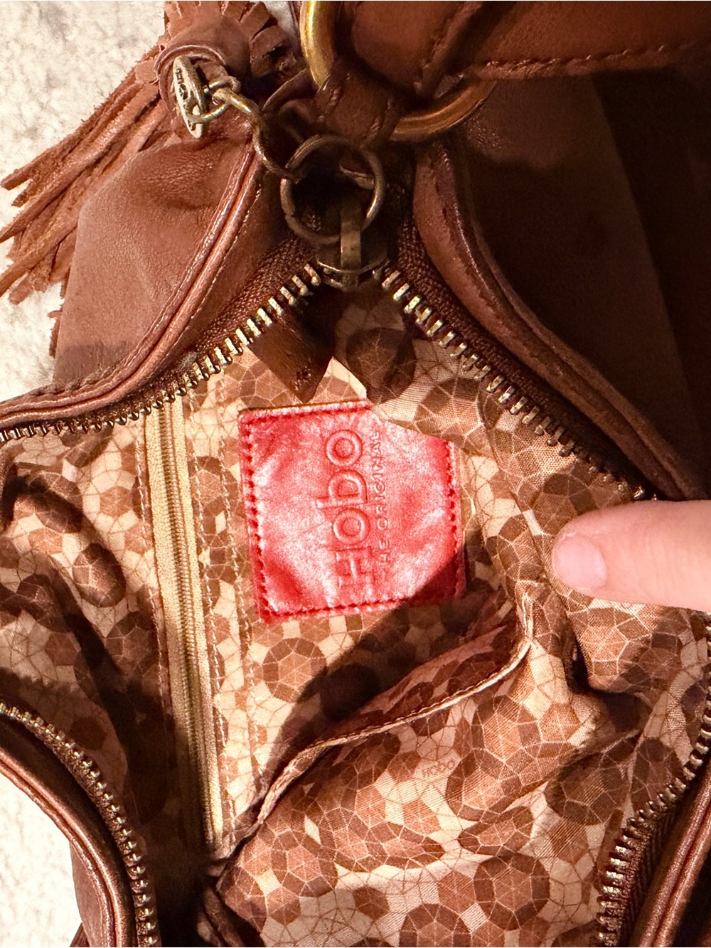 HOBO Leather Backpack Convertible Purse Dual Satchel  MSRP $288 - Picture 3 of 9